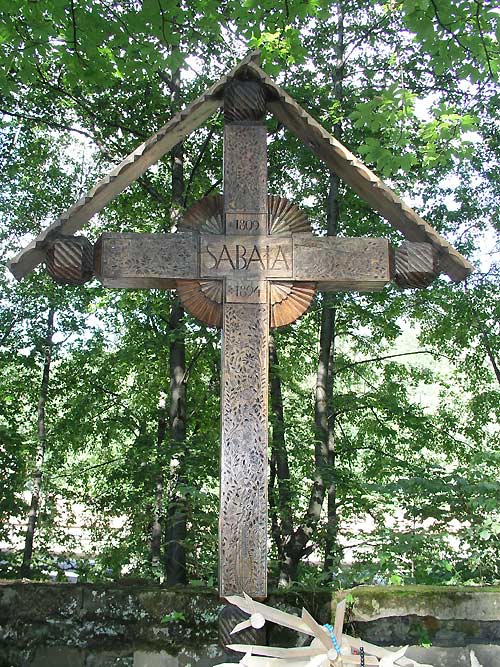 Zakopane - grb Sabay na cmentarzu przy Pksowym Bzysku